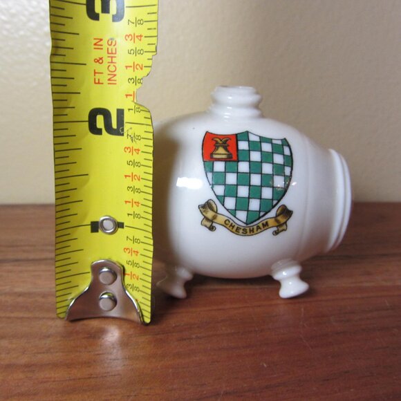 W.H. Goss crested heraldry china vintage Chesham (GC081 Grace) - Picture 4 of 7